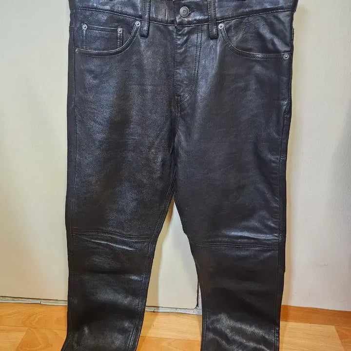 [BUNJANG] H&amp;M Genuine Lambskin Leather Pants / 30) H&amp;M 리얼 천연 양가죽 바지