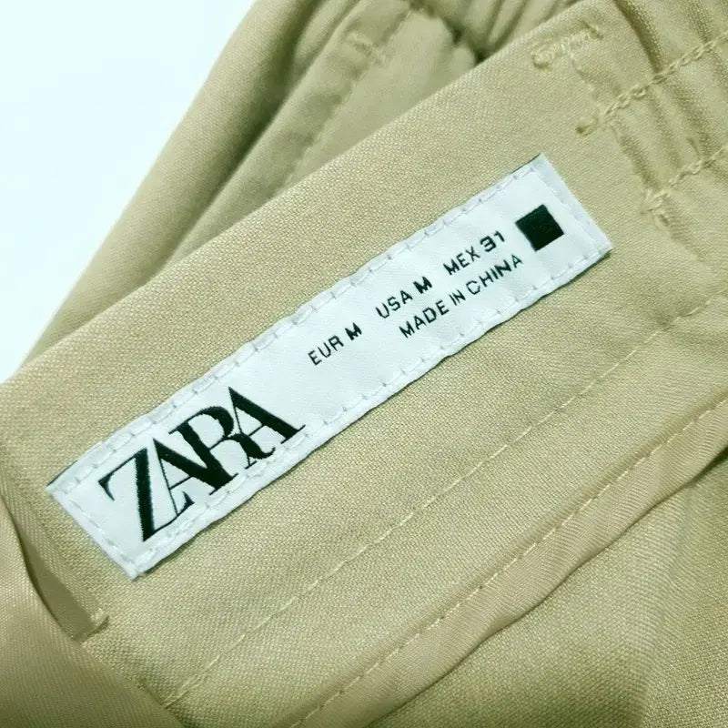 [BUNJANG] ZARA Bending Two-Tuck Slacks / 자라 밴딩 투턱 슬랙스 M_S1993