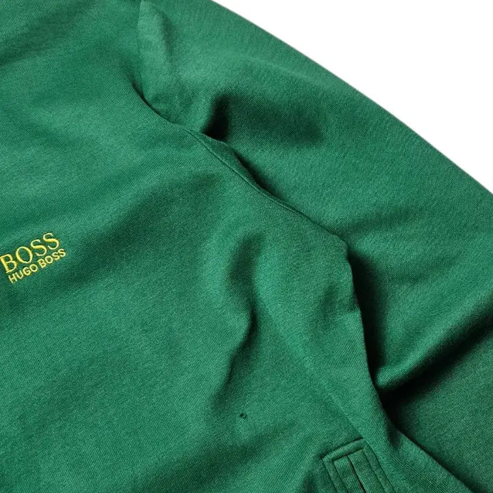 [BUNJANG] BOSS Brazil Green Jersey Jacket M / BOSS 보스 브라질 그린 져지 자켓 M
