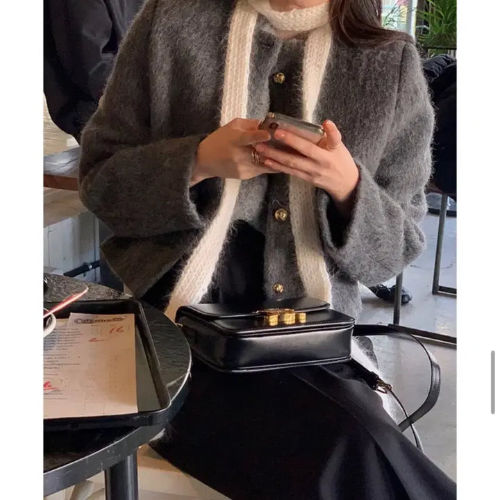 [BUNJANG] Charcoal Wool Jacket / 차콜 울 자켓