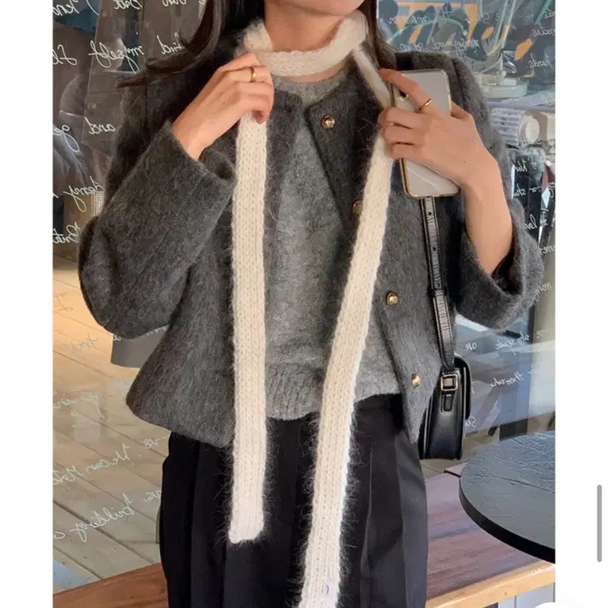 [BUNJANG] Charcoal Wool Jacket / 차콜 울 자켓