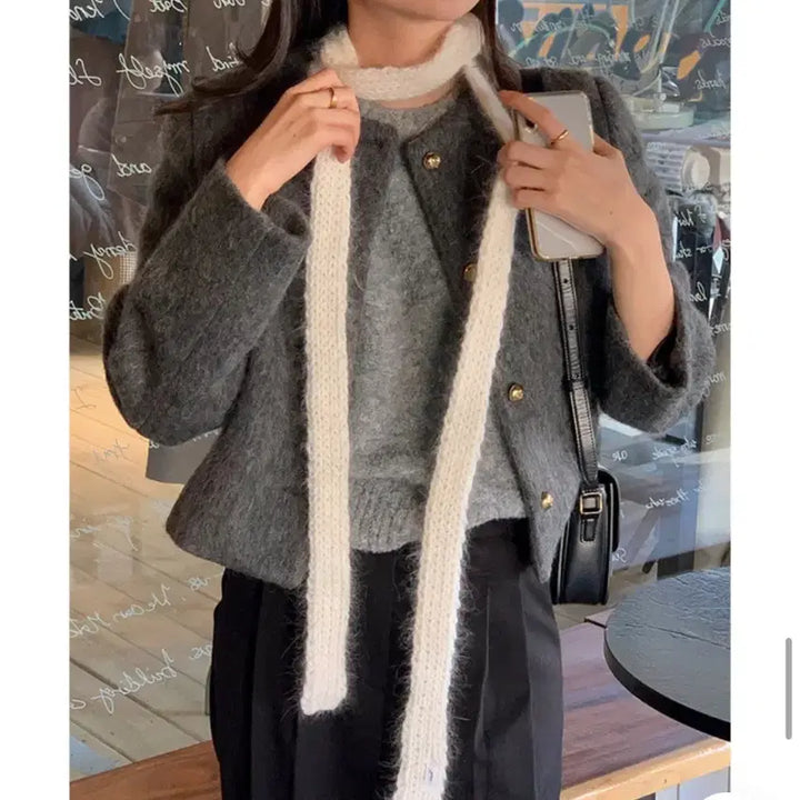 [BUNJANG] Charcoal Wool Jacket / 차콜 울 자켓