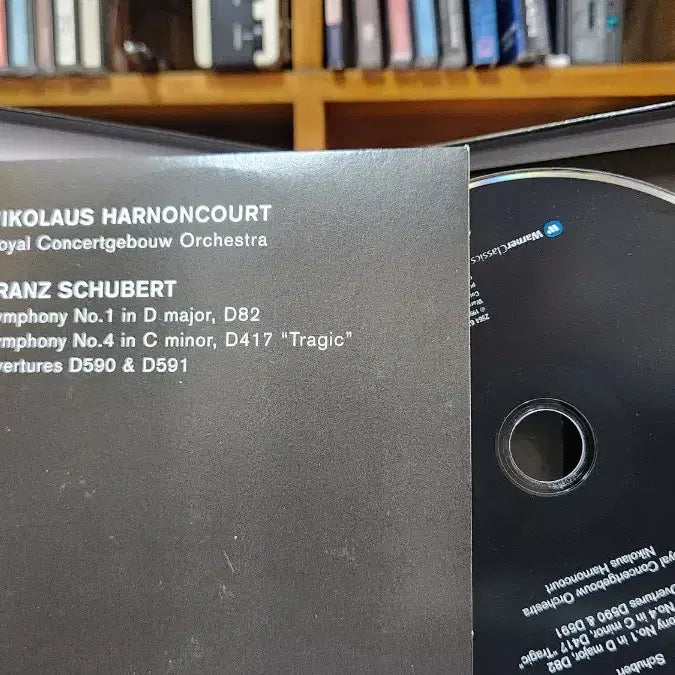 [BUNJANG] 슈베르트 교향곡 하농쿠르트 4CD Warner Classics (수입) / 슈베르트 교향곡 하농쿠르트 4CD Warner Classics (수입)