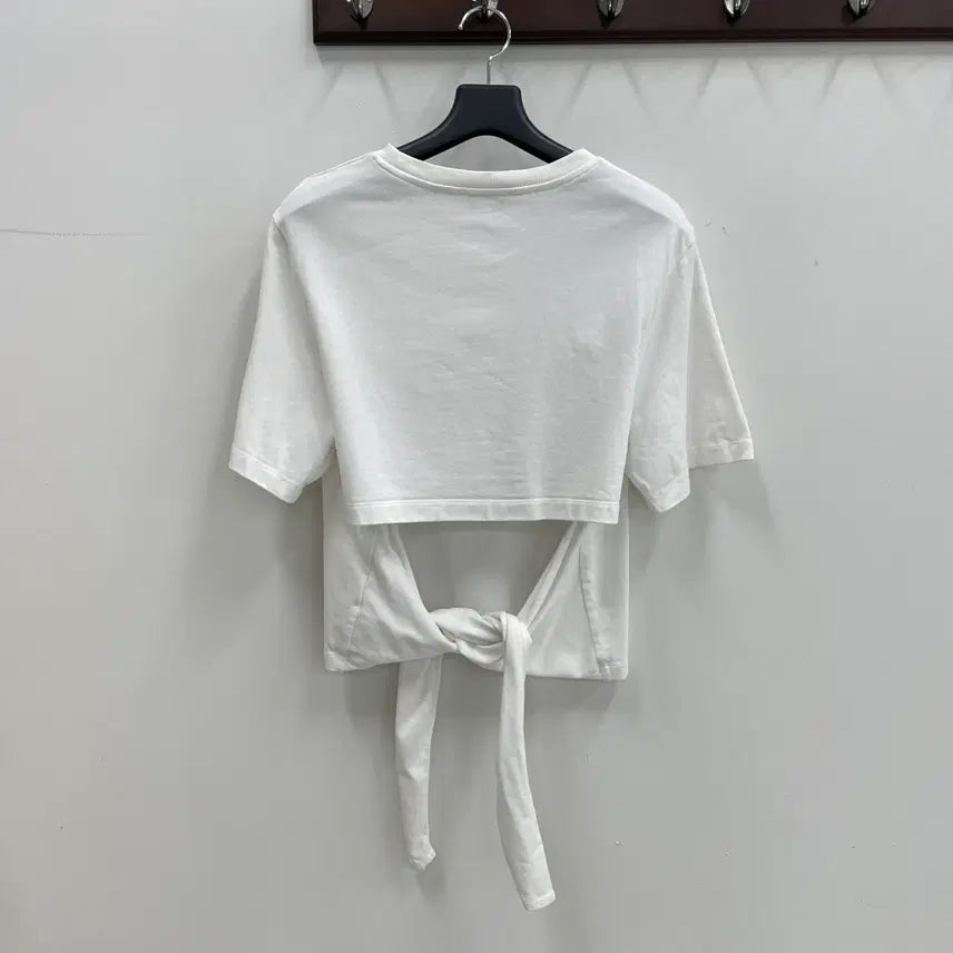 [SOLD OUT] 코스 여성F 보우백 백리본 반팔 티셔츠
