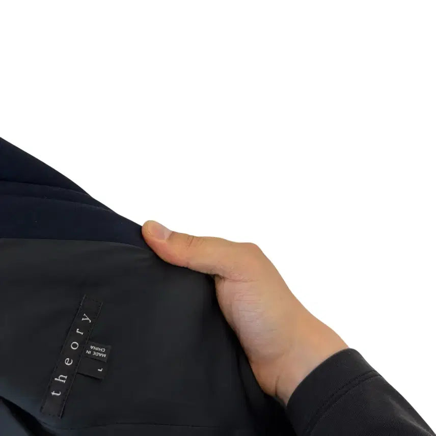 [SOLD OUT] 띠어리 울 캐시미어 싱글 코트 네이비 L 정품