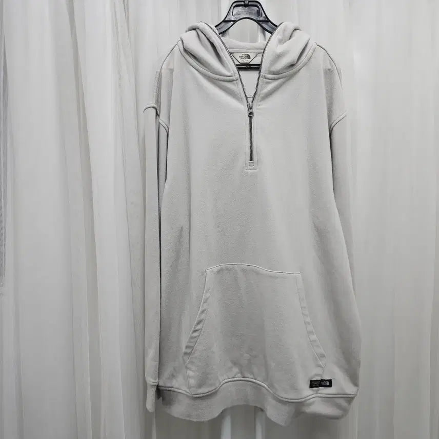 [SOLD OUT] 노스페이스 하프집업 후드티 회색