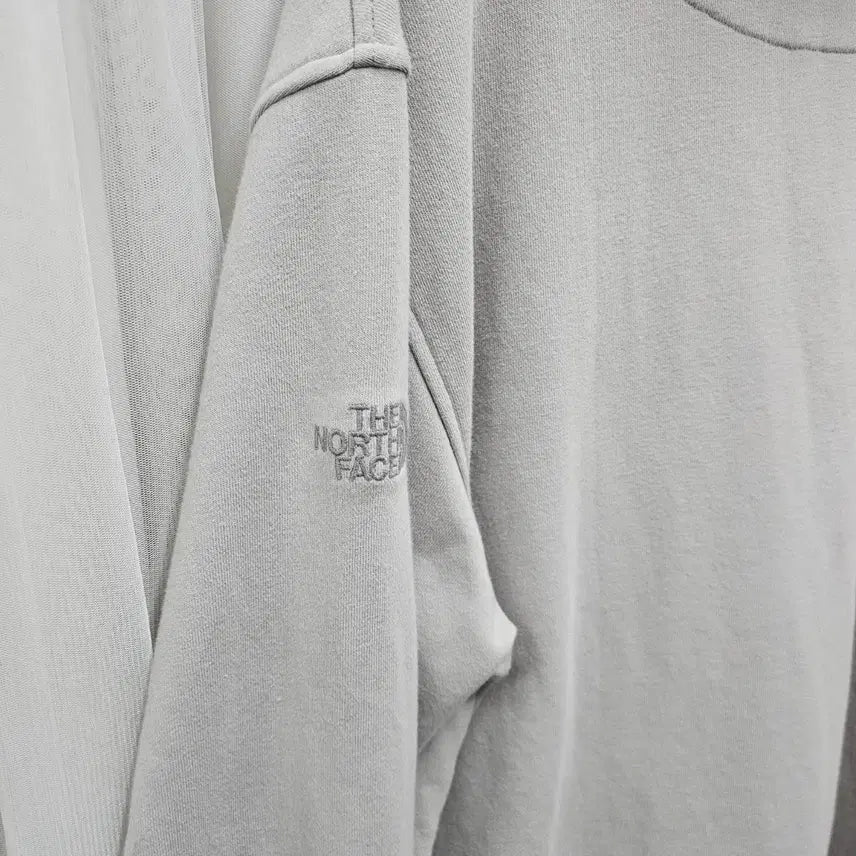 [SOLD OUT] 노스페이스 하프집업 후드티 회색