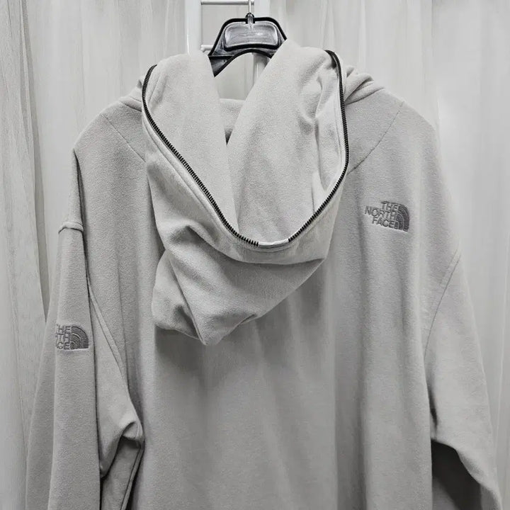[SOLD OUT] 노스페이스 하프집업 후드티 회색
