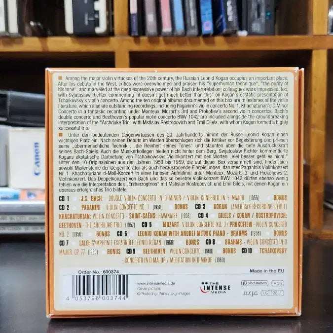 [BUNJANG] 레오니드 코간 마일스톤 CD 10장 세트 (수입) / 레오니드 코간 마일스톤 CD 10장 세트 (수입)