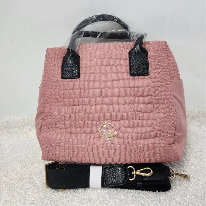 [BUNJANG] CARLYN Cozy Quilted Shoulder Bag / [새상품] 칼린 코지백 핑크 퀼팅 숄더백 크로스백
