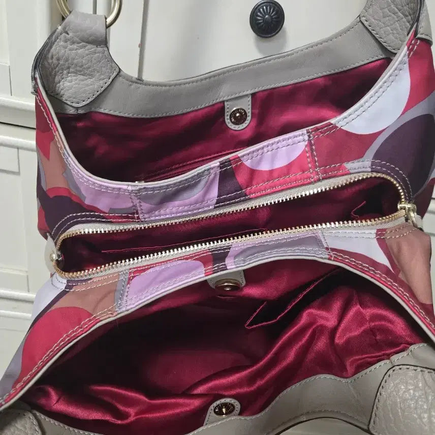 [BUNJANG] Coach Signature Pattern Shoulder Bag / 코치 시그니처 패턴 숄더백