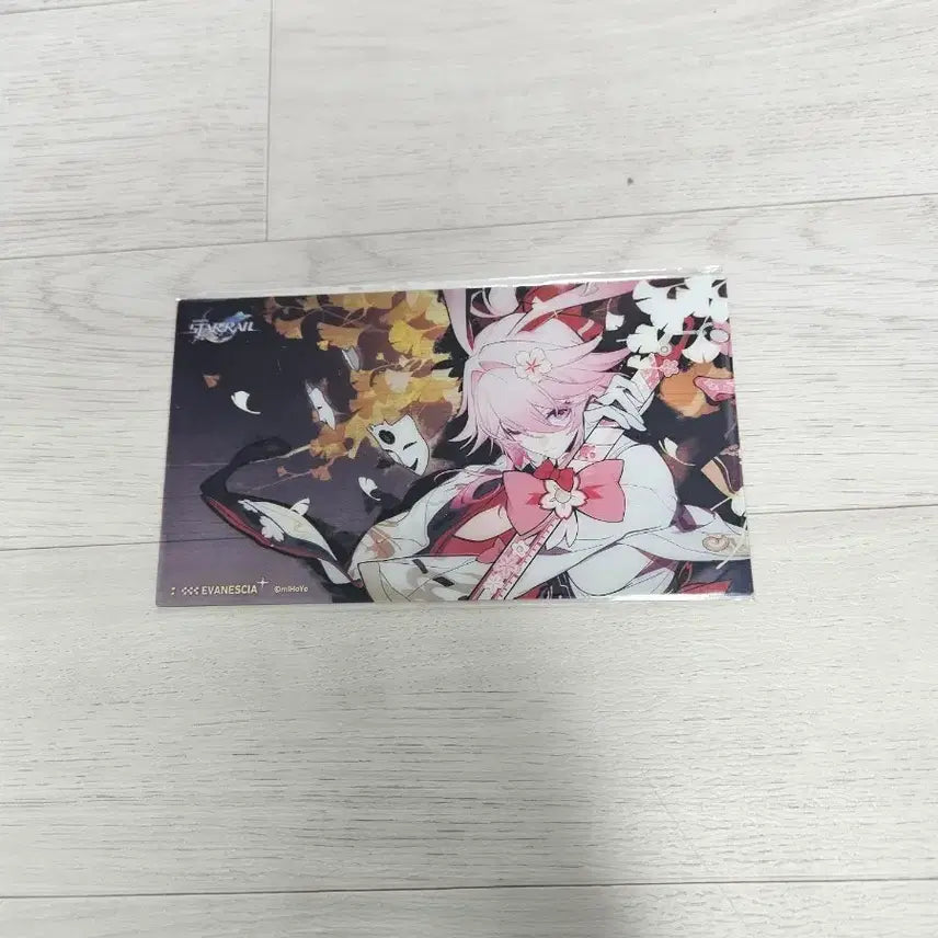 [BUNJANG] Evanesia Pop-up POB Clear Photocard / 에바네시아 팝업 특전 투명 포토카드