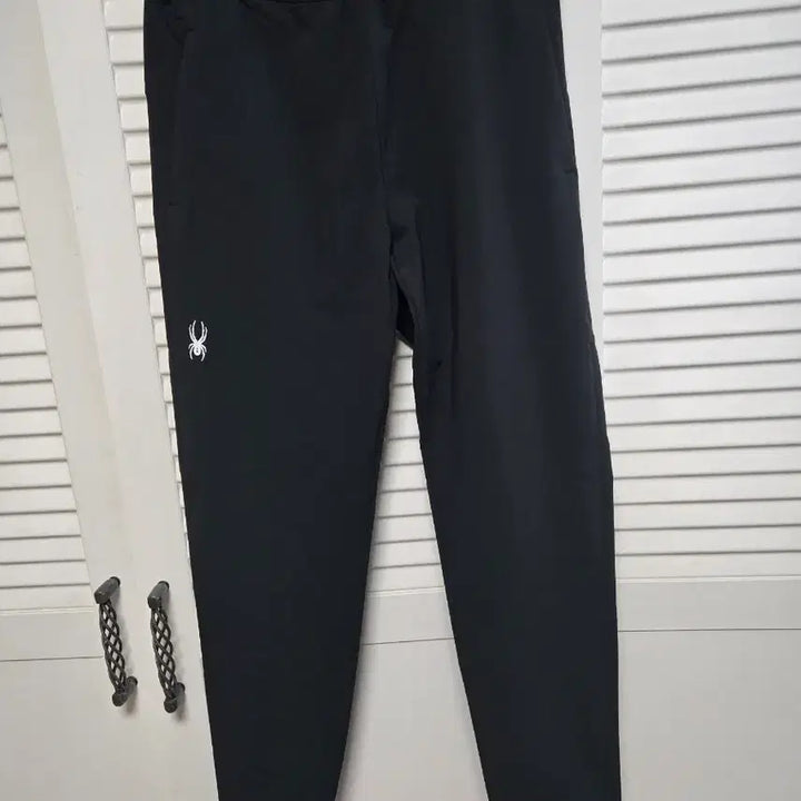 [BUNJANG] Spider Black Slacks Pants / 스파이더 블랙 바지