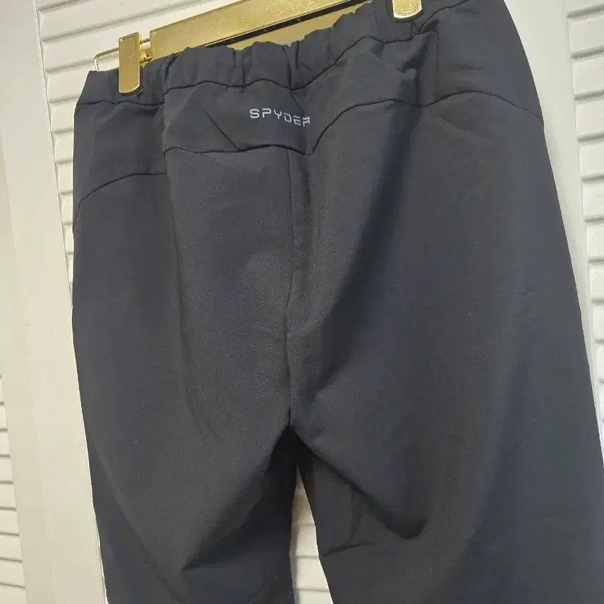 [BUNJANG] Spider Black Slacks Pants / 스파이더 블랙 바지