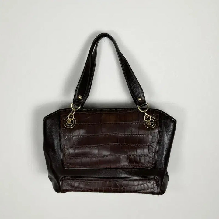 [BUNJANG] Daks Crocodile Leather Shoulder Bag / 닥스/악어 가죽 숄더백 여성 가방/라덴