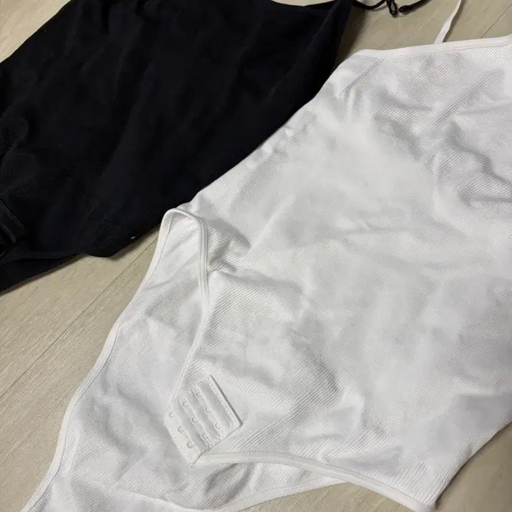 [BUNJANG] Body Shaper Corset Set / 블랙/화이트 군살압박보정/코르셋/바디쉐이퍼/바디수트 L2종 세트
