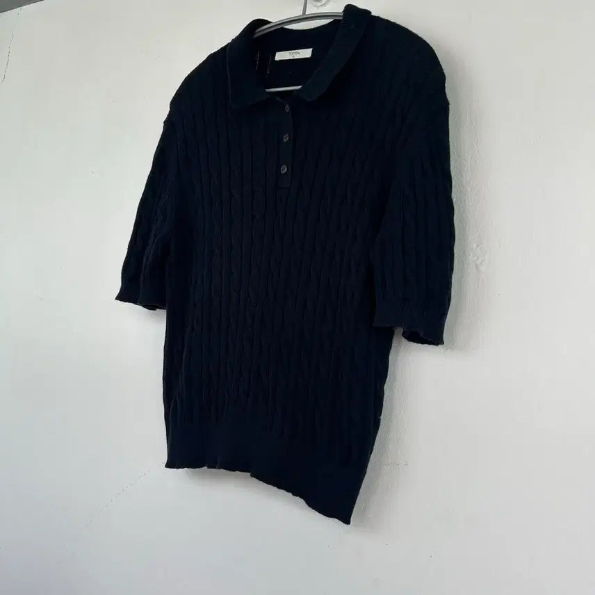 [BUNJANG] Top Ten Cable Knit Polo Shirt / 탑텐 폴로 카라티