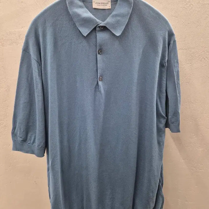 [SOLD OUT] 존스메들리 아이시스 30 게이지 이지 핏 코튼 폴로 셔츠 XL