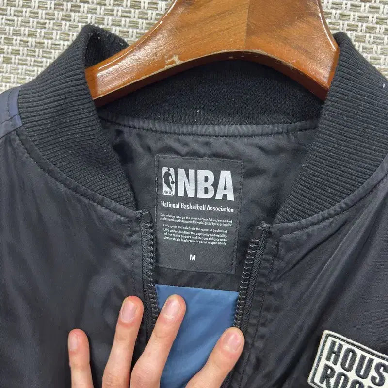 [BUNJANG] NBA Houston Rockets Varsity Jacket - M / NBA 휴스턴 로켓츠 바시티자켓 M D00044