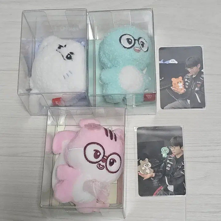 [BUNJANG] T1 Doran Animal Friends Doran Doll Keychain Bundle Set / [일괄/급처] 도란 춘식이 벚꽃 애니멀프렌즈 오너 만우절 인형 키링 양도