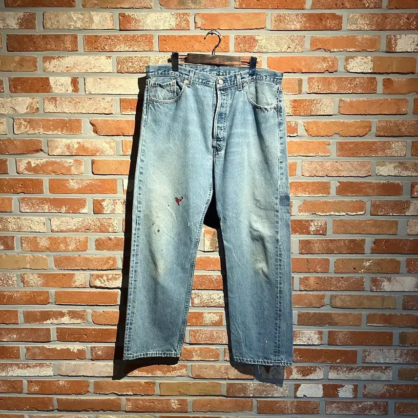 [BUNJANG] 90s USA 빈티지 리바이스 501 데님 팬츠 / 90s USA 빈티지 리바이스 501 데님 팬츠