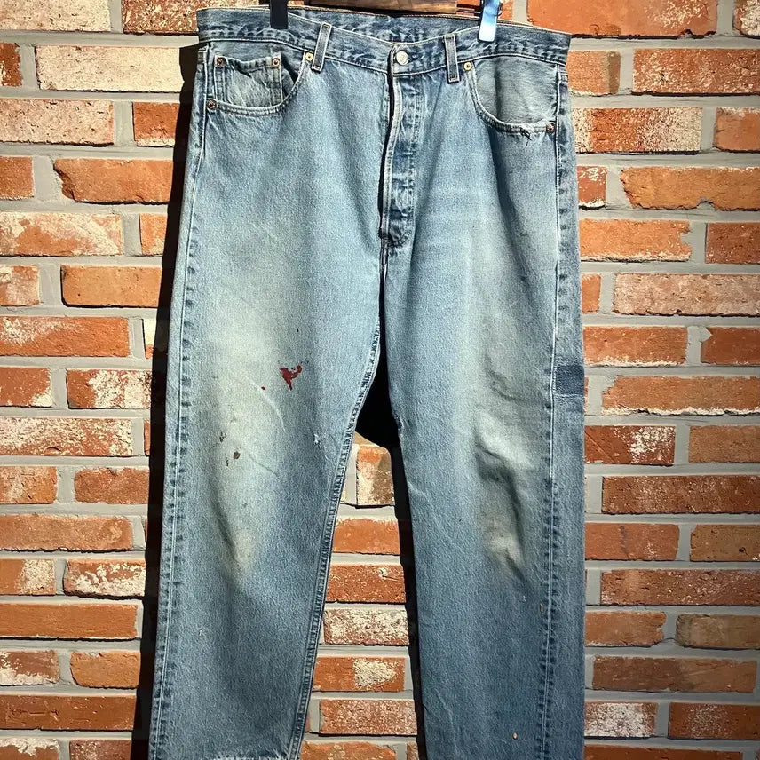 [BUNJANG] 90s USA 빈티지 리바이스 501 데님 팬츠 / 90s USA 빈티지 리바이스 501 데님 팬츠
