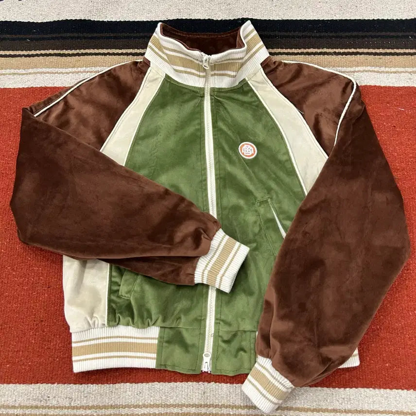 [BUNJANG] Badblood Velvet Track Jacket / 배드블러드 벨벳 트랙자켓