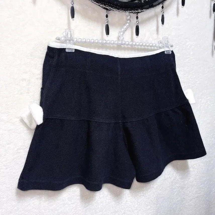 [SOLD OUT] 바비 로맨틱갸루 로걀 리본 핀터 히메 큐롯 숏팬츠 반바지 러블리 고스로리