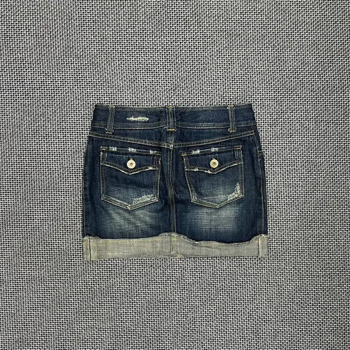 [BUNJANG] Vintage Denim Skirt / 빈티지 데님 스커트