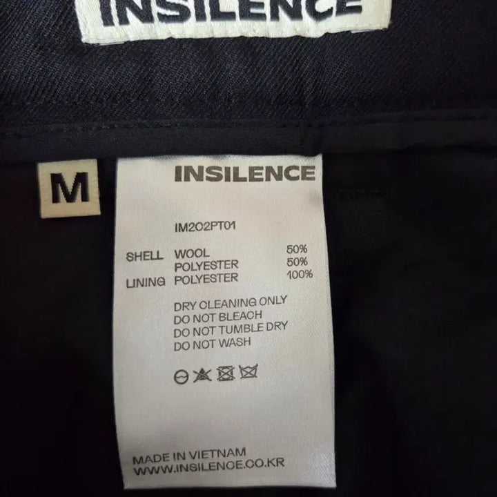 [BUNJANG] In Silence Belted Two Pleats Wool Pants - Black (M) / 인사일런스 벨티드 투플리츠 울팬츠 블랙 M