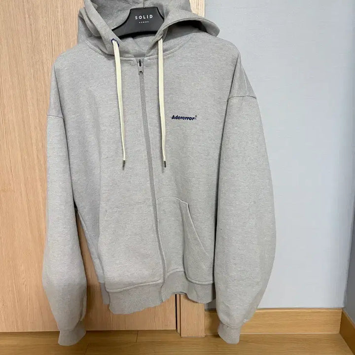[BUNJANG] ADER Error Grey Hoodie Zip-up / 아더에러 그레이 후드집업