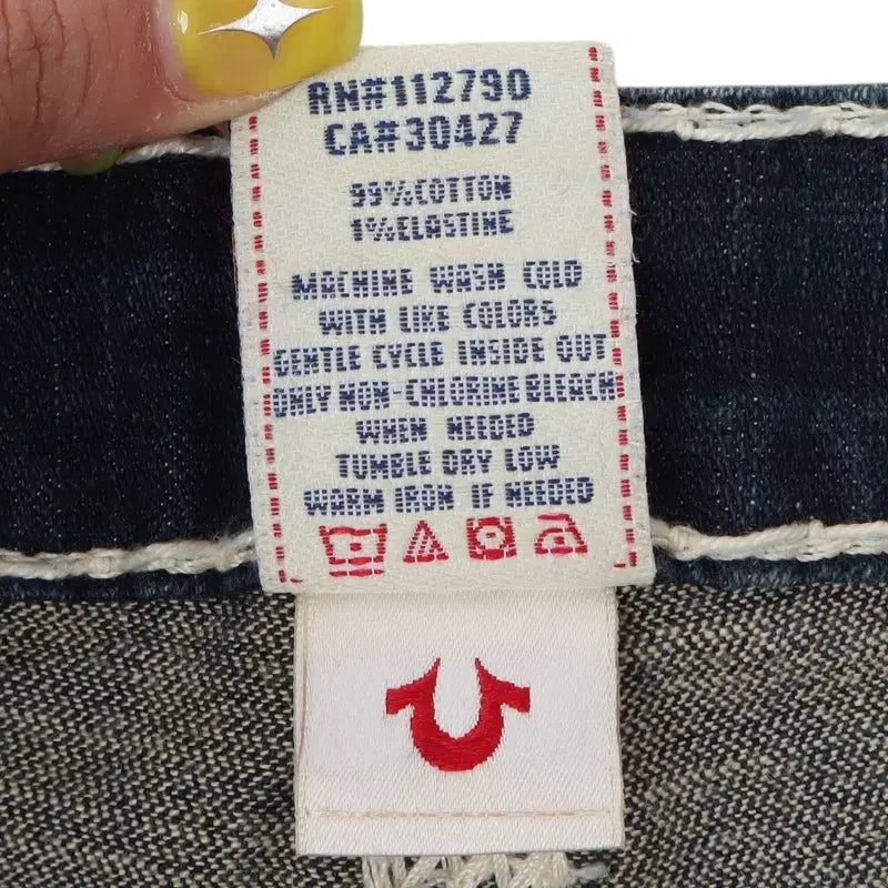 [BUNJANG] True Religion Billy Super T Denim Pants / 트루릴리젼 빌리 슈퍼 티 데님팬츠