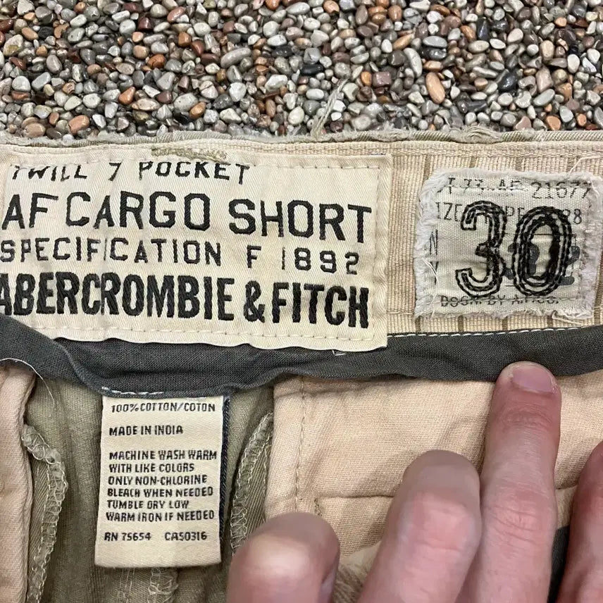 [BUNJANG] Abercrombie Cargo Shorts / 344 아베크롬비 카고 쇼츠 반바지