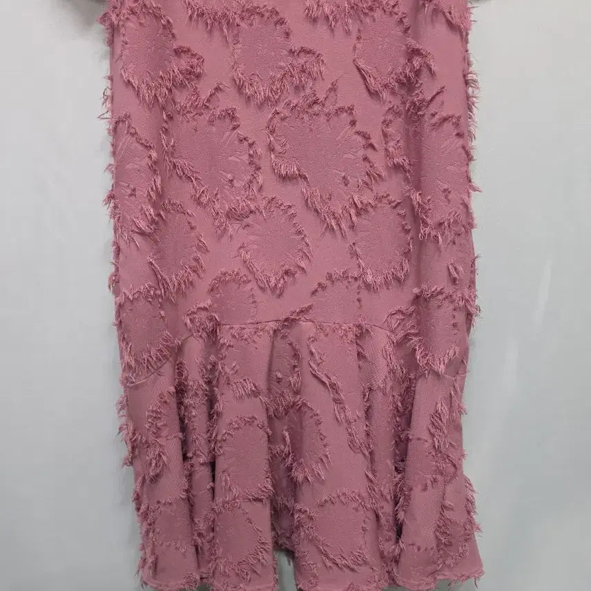 [BUNJANG] Minimore Ruffle Pink Dress / minimore 러플 핑크 원피스