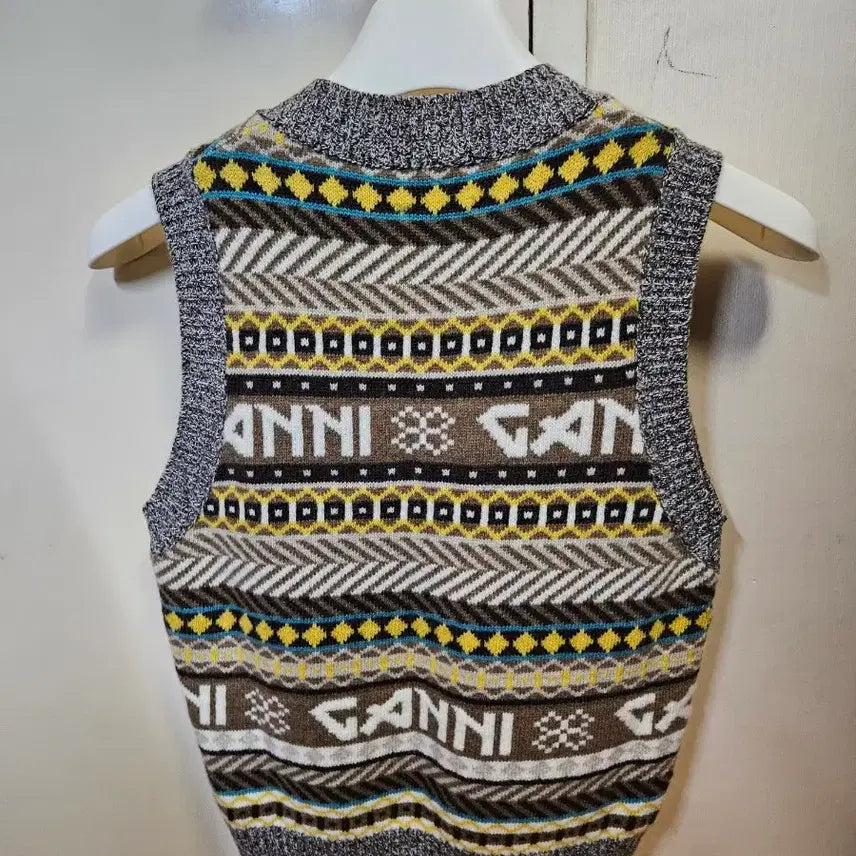 [BUNJANG] GANNI Knit Vest Top / 44 ~ 55) 가니 GANNI 니트 베스트 조끼
