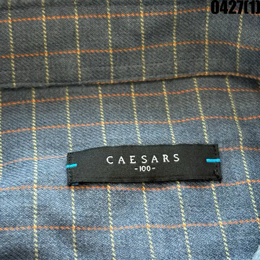 [SOLD OUT] CAESARS 체크 긴팔 셔츠 100