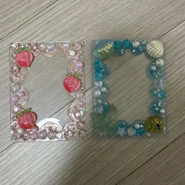 [BUNJANG] Handmade Decoden Photocard Toploader Bundle Set / 핸드메이드 데코덴 포카 탑로더 일괄 판매