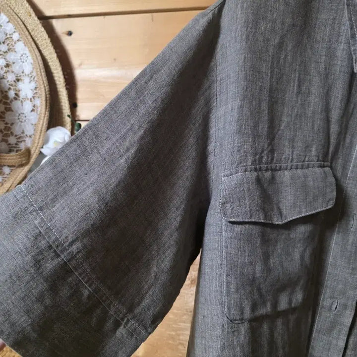 [BUNJANG] Unbranded Linen Shirt / 마셔츠