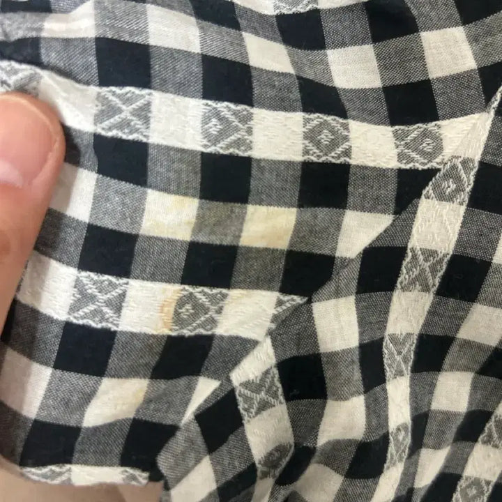 [BUNJANG] 대장 빈티지 체크무늬 블라우스 / 대장 빈티지 체크무늬 블라우스