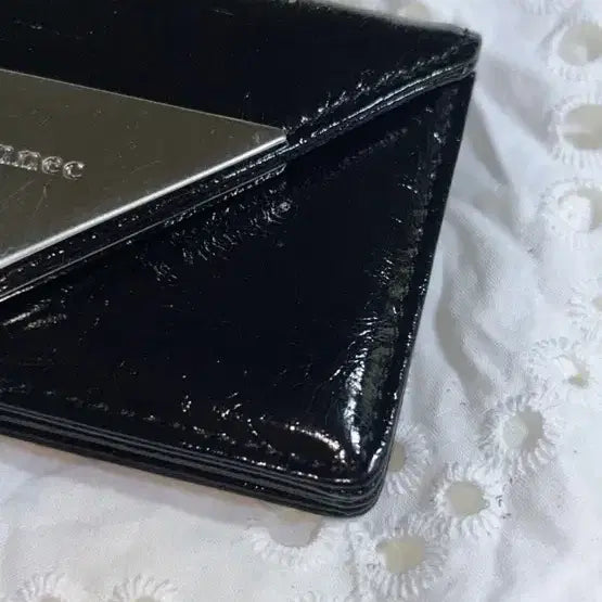 [BUNJANG] Fennec Triangle Accordion Card Wallet - Black / Fennec 트라이앵글 아코디언 카드지갑 블랙