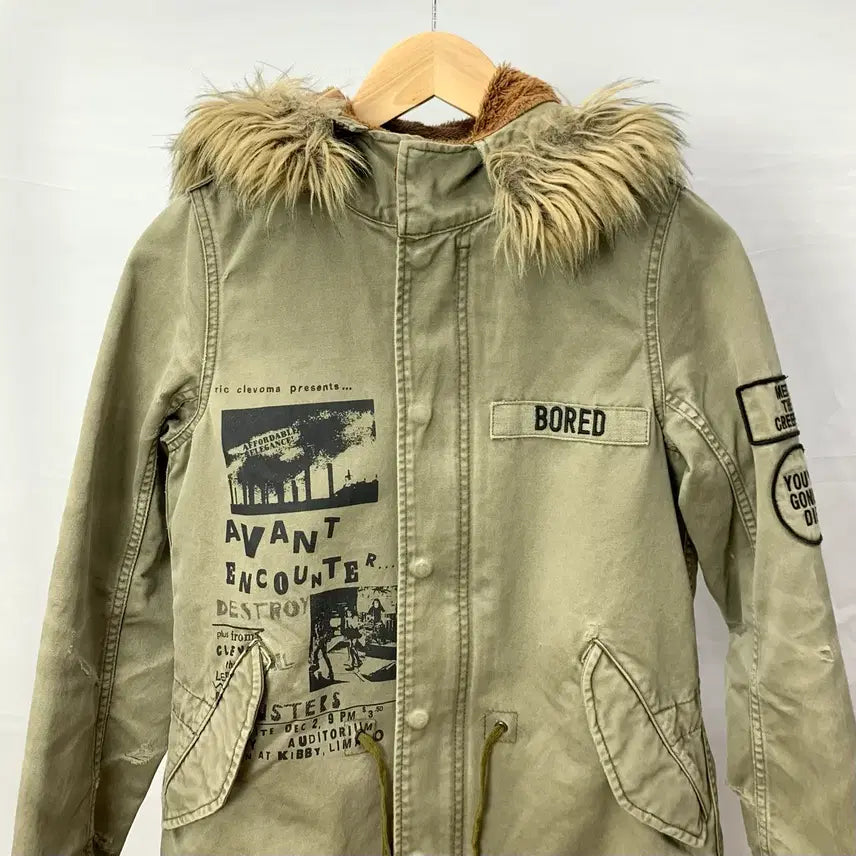 [BUNJANG] Hysteric Glamour Fishtail Parka / 히스테릭 글래머 피쉬테일 파카