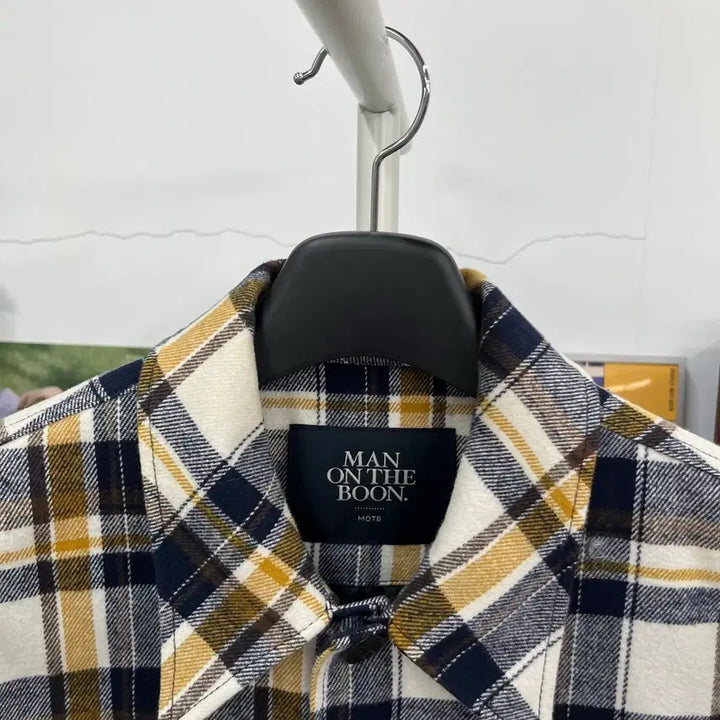 [BUNJANG] Man on the Boon Checkered Shirt Jacket M / 맨온더분 체크 셔츠 자켓 M
