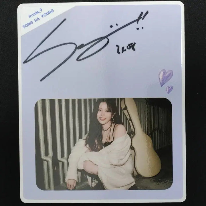 [SOLD OUT] 프로미스나인 fromis9 친필 싸인