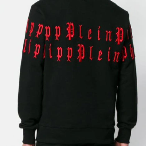 [BUNJANG] Philipp Plein Gothic Embroidery Sweatshirt / 필립 플레인 고딕 자수 맨투맨