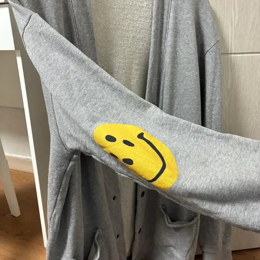 [BUNJANG] Capital Cotton Sweat Cardigan / [1] 캐피탈 코튼 스웻 가디건