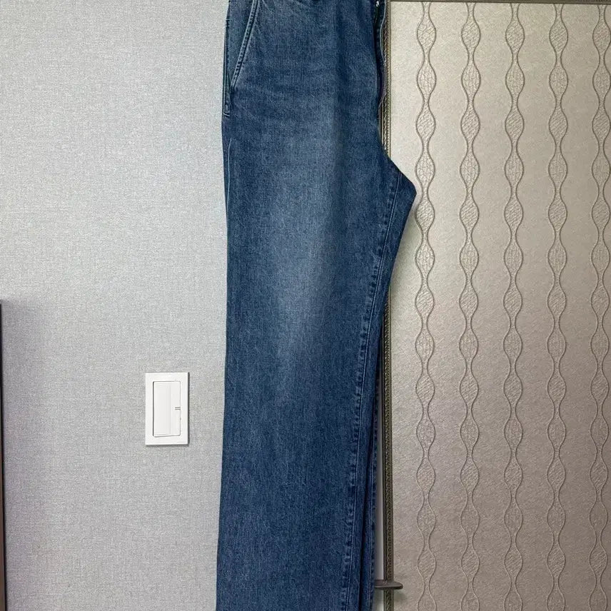 [BUNJANG] Pottery Wide Fit Denim Jeans / [3]포터리 와이드핏 데님 미드블루