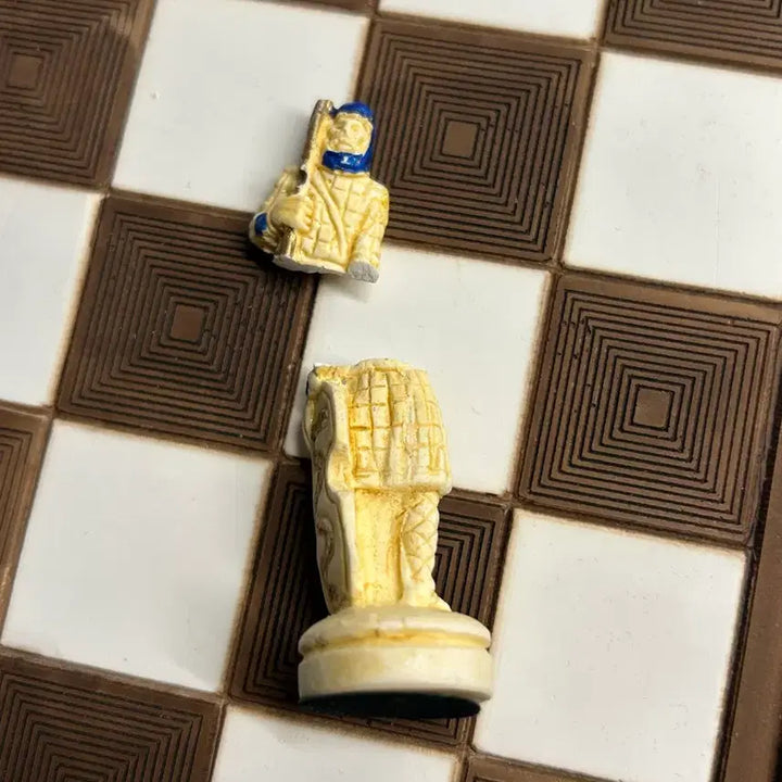 [BUNJANG] Ancient Greek Chess Set / 그리스 현지구매 체스 보드게임 해외체스