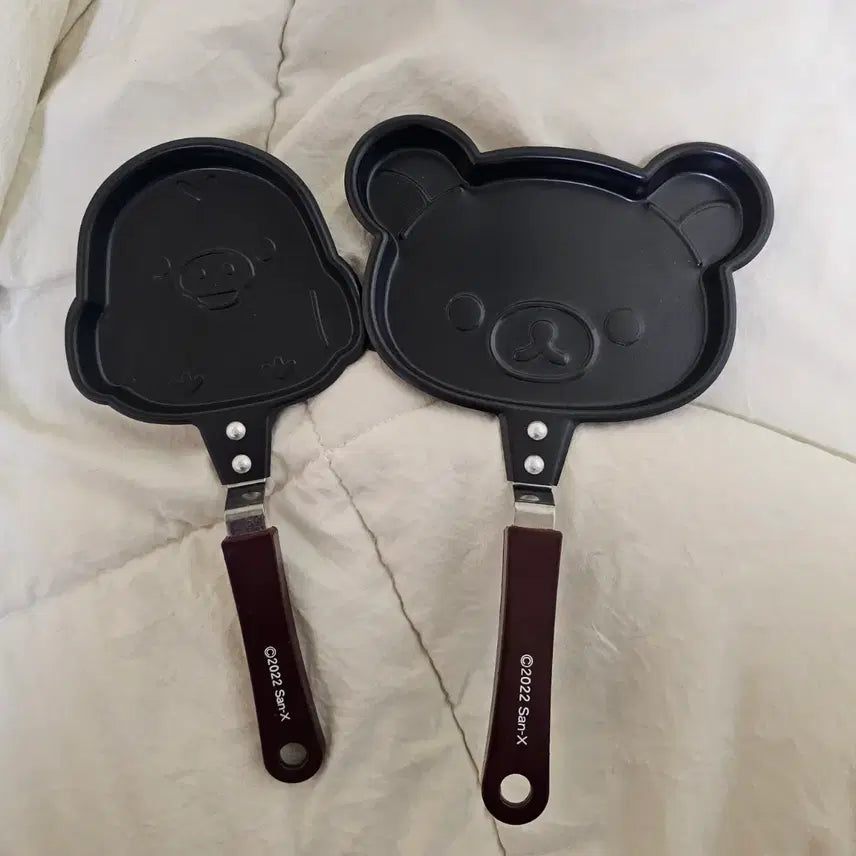 [BUNJANG] Rilakkuma &amp; Kiiroitori Pancake Pan / 리락쿠마 키이로이토리 팬케이크팬 후라이팬 핫케이크팬