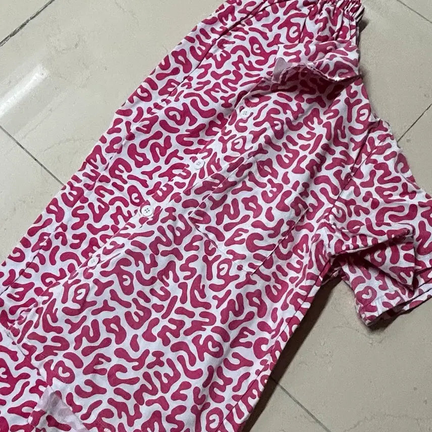 [BUNJANG] Pink School Uniform Set / 핑크색교련복