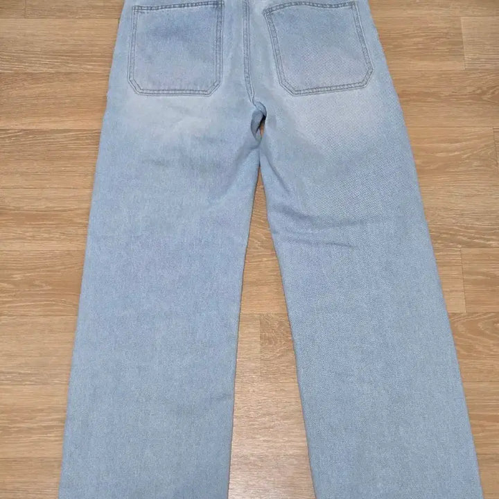 [BUNJANG] Solid Homme Wide Light Wash Denim Jeans / 솔리드옴므 와이드 연청 데님 48